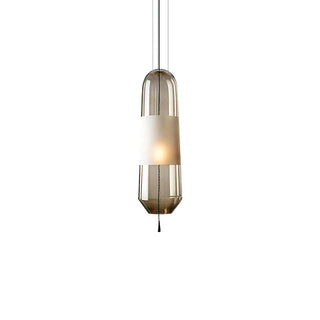 Vaelis Modern Glass Metal Pendant Light
