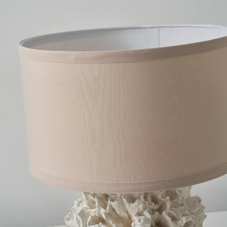 Caribbean Modern Coral Sculpture Table Lamp