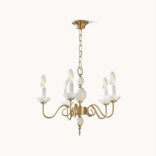 Carlita Traditional Brass Chandelier