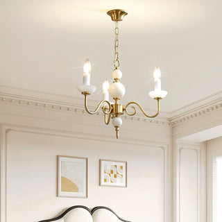 Carlita Traditional Brass Chandelier