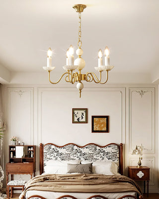 Carlita Traditional Brass Chandelier