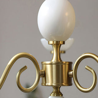 Carlita Traditional Brass Chandelier