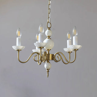 Carlita Traditional Brass Chandelier