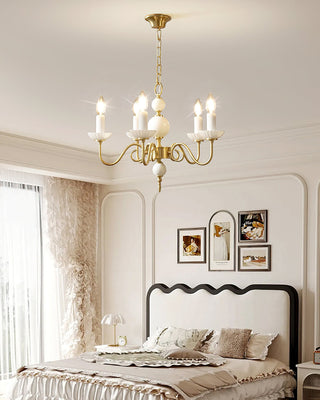 Carlita Traditional Brass Chandelier