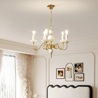 Carlita Traditional Brass Chandelier