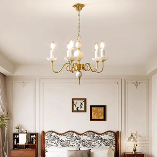 Carlita Traditional Brass Chandelier