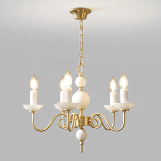 Carlita Traditional Brass Chandelier