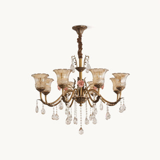 Valentina Crystal Drop Chandelier