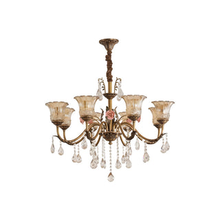 Valentina Crystal Drop Chandelier