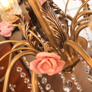Valentina Crystal Drop Chandelier