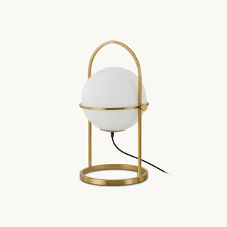 Liora Modern Metal Glass Table Lamp