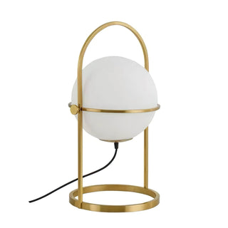 Liora Modern Metal Glass Table Lamp