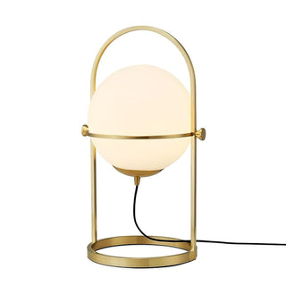 Liora Modern Metal Glass Table Lamp