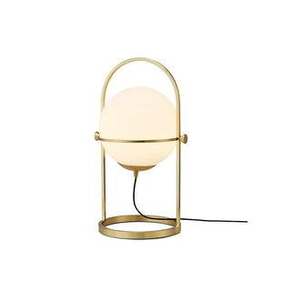 Liora Modern Metal Glass Table Lamp