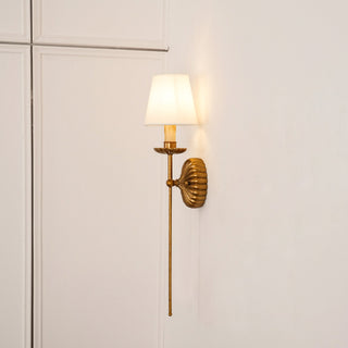 Carson Elegant Brass Wall Sconce