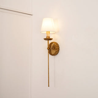 Carson Elegant Brass Wall Sconce
