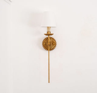 Carson Elegant Brass Wall Sconce