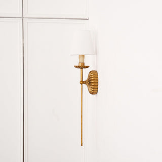 Carson Elegant Brass Wall Sconce