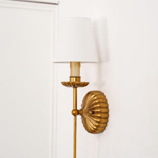 Carson Elegant Brass Wall Sconce