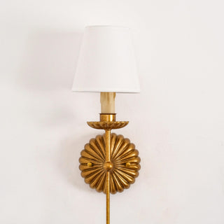Carson Elegant Brass Wall Sconce