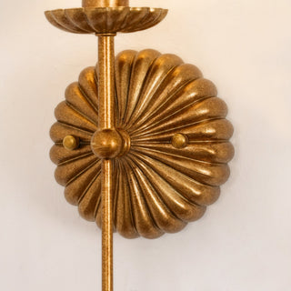 Carson Elegant Brass Wall Sconce