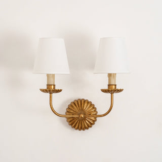 Carson Elegant Brass Wall Sconce