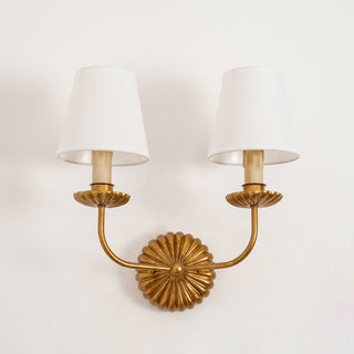 Carson Elegant Brass Wall Sconce