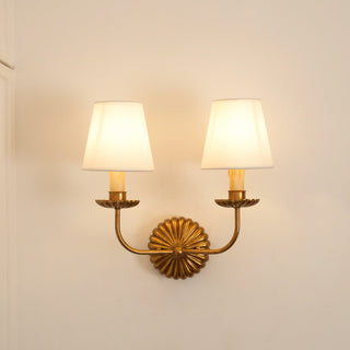 Carson Elegant Brass Wall Sconce