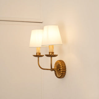 Carson Elegant Brass Wall Sconce