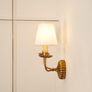 Carson Elegant Brass Wall Sconce