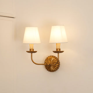 Carson Elegant Brass Wall Sconce