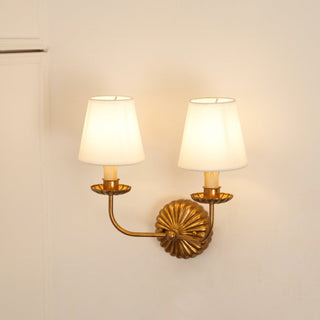 Carson Elegant Brass Wall Sconce