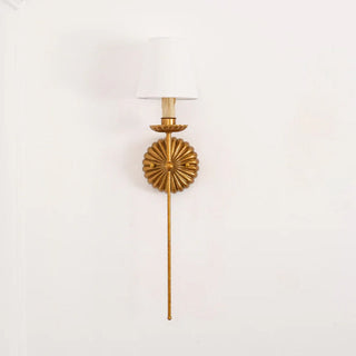 Carson Elegant Brass Wall Sconce