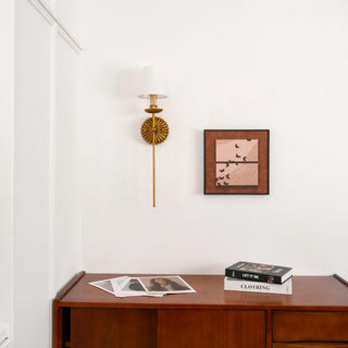 Carson Elegant Brass Wall Sconce