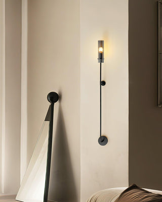 Carter Scandinavian Brass Wall Sconce
