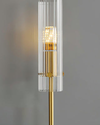 Carter Scandinavian Brass Wall Sconce