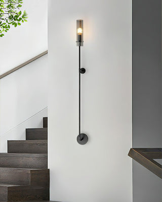 Carter Scandinavian Brass Wall Sconce