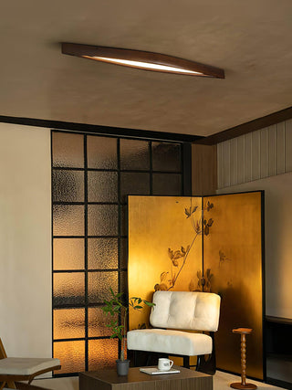 Lyra Sophisticated Wood Ceiling Light