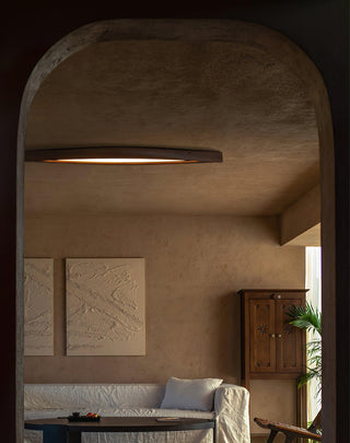 Lyra Sophisticated Wood Ceiling Light