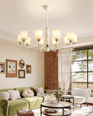 Cascadia Vintage Glass Pendant Chandelier