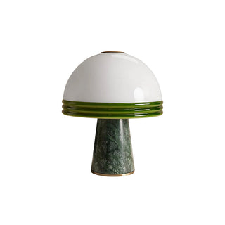 Cassie Green Marble Table Lamp