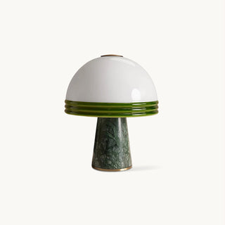 Cassie Green Marble Table Lamp