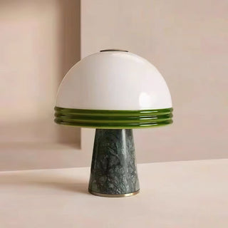 Cassie Green Marble Table Lamp