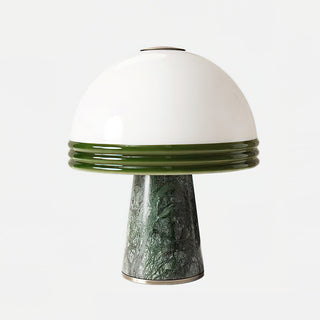 Cassie Green Marble Table Lamp