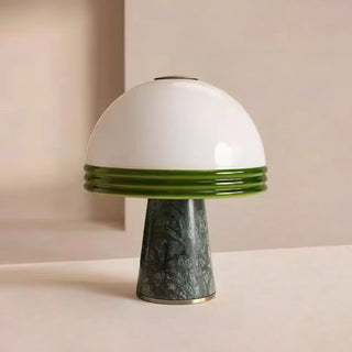 Cassie Green Marble Table Lamp