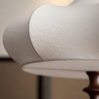 Castiglioni Retro White Wood Pendant Light