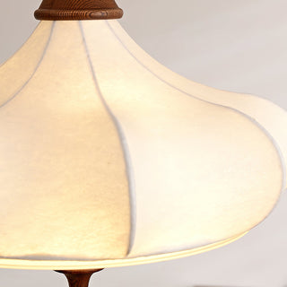 Castiglioni Retro White Wood Pendant Light