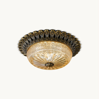 Cecilie Antique Brass Ceiling Light