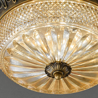 Cecilie Antique Brass Ceiling Light