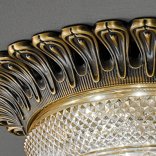 Cecilie Antique Brass Ceiling Light